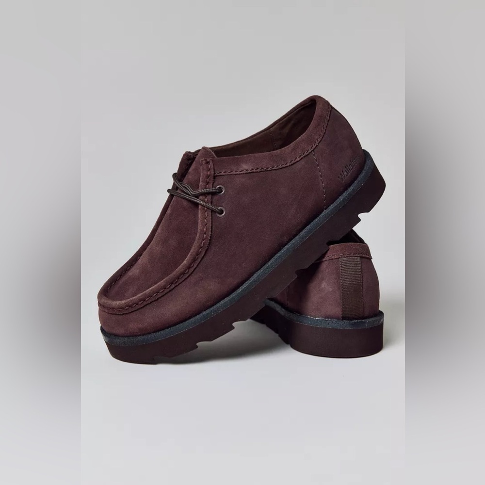 New Clarks x Urban Outfitters Y2K 90’s Men's Meare Walla Suede Shoes sz 11